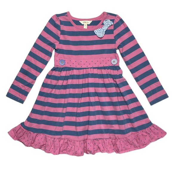 Matilda Jane Make Believe Twirl Dress Pink Blue 4 - Picture 1 of 4